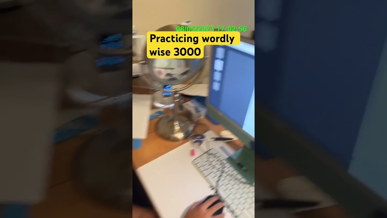 Practicing wordly wise 3000 #education #daily #life #sf #summer #holiday #smart #boy