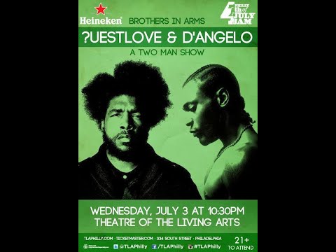 D'Angelo & Questlove Live at the Theatre of Living Arts, Philadelphia - 2013 (audio only)