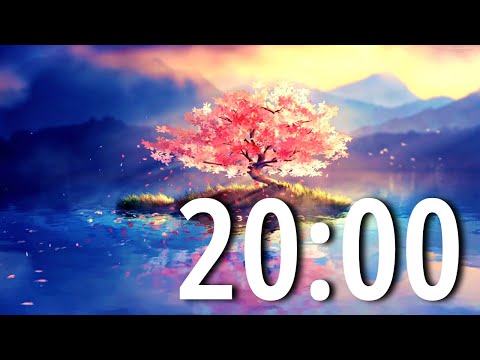 20 Minute TIMER - Concentration Music | Bell At The End.