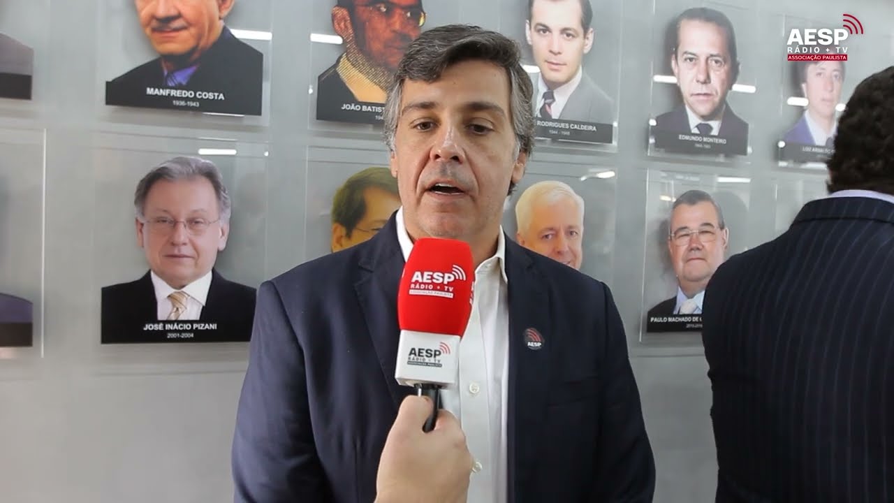 📣 RAFAEL PIZANI durante a inauguração do Estúdio AESP e da Revitalização da nossa sede.