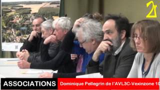 preview picture of video 'Réunion publique sur les projets « hasardeux » en Seine Aval et Vexin'