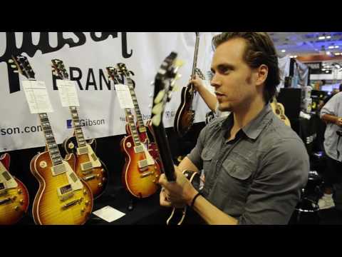 'Nashville' actor Jonathan Jackson checks out new guitars