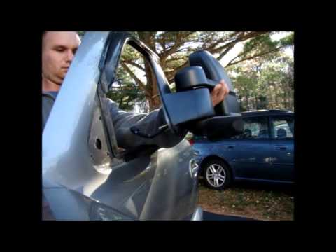 How to: Install Towing Mirrors on Chevy Avalanche / Silverado