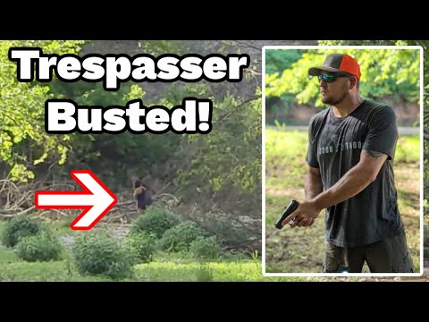 Trespasser Tried To Trick Me, She Never Expected Me To Chase Her Down!