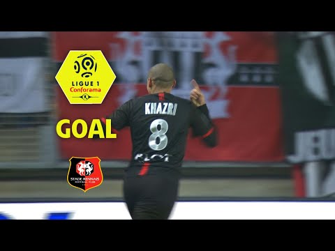 Goal Wahbi KHAZRI (41') / Amiens SC - Stade Rennais FC (0-2) / 2017-18