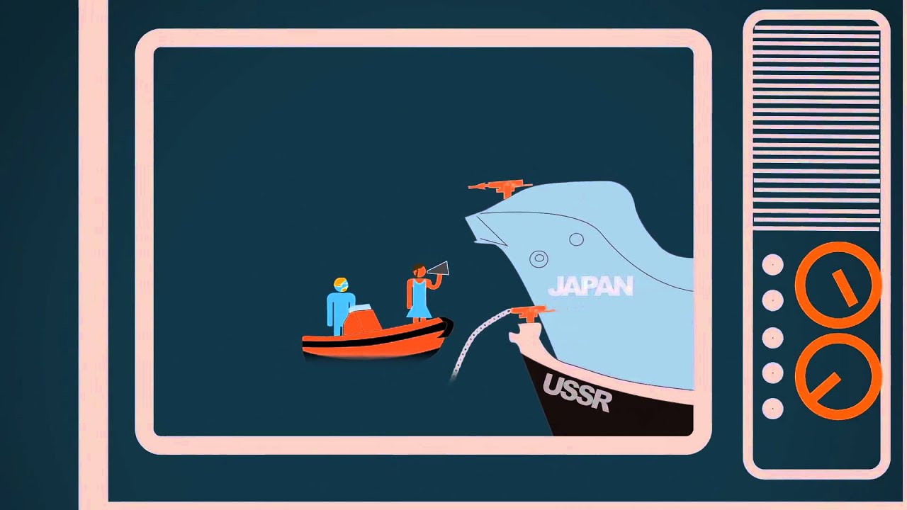 Greenpeace: sobre como destiñó sus banderas