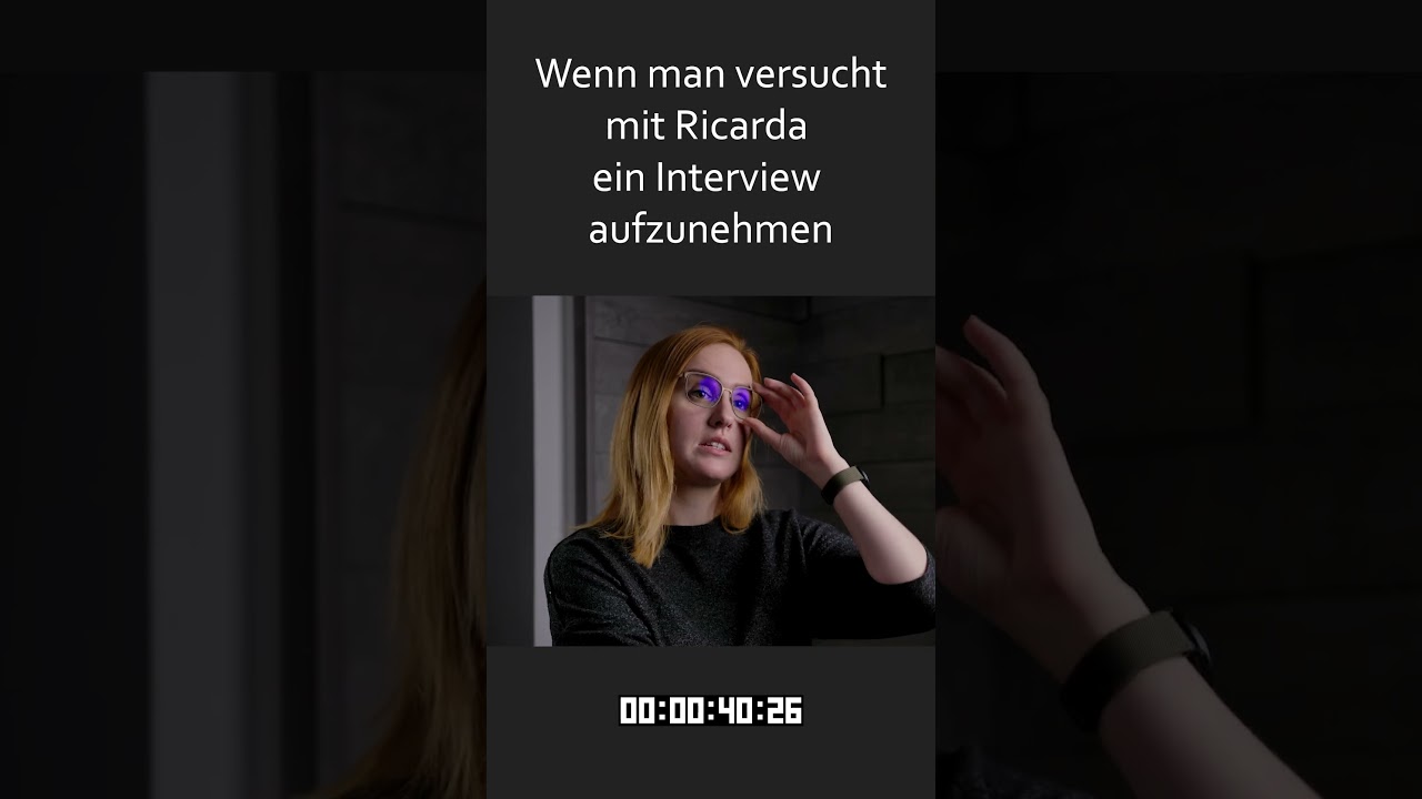 Outtakes mit Ricarda