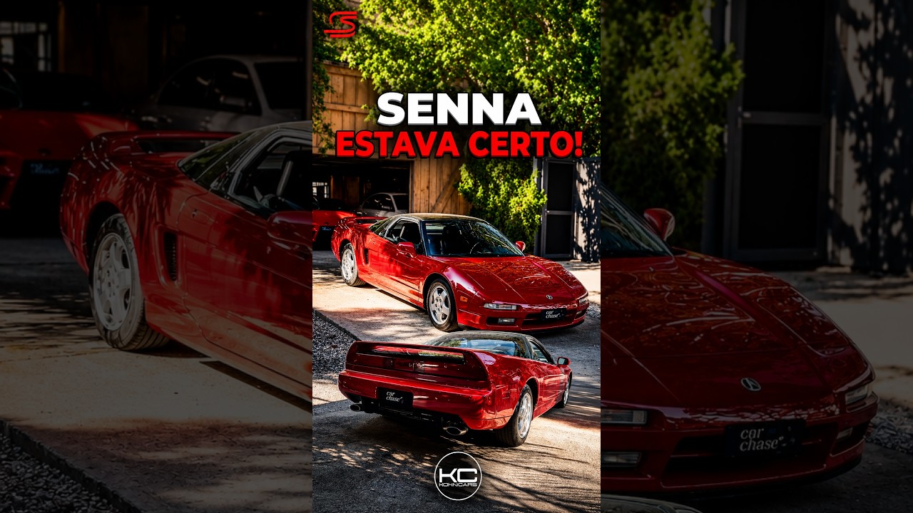 O CARRO DO CHEFE - COMO O SENNA É RESPONSÁVEL PELO HONDA NSX!!🔥