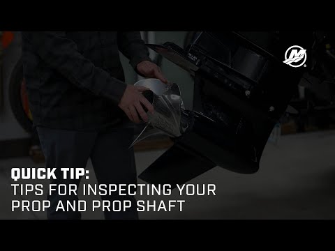 Part of a video titled Quick Tip: Inspecting Your Prop and Prop Shaft - YouTube