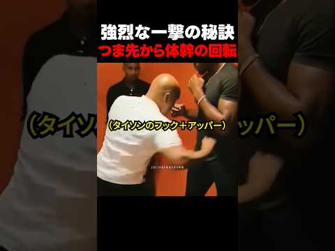 ボクシング最強のフックアッパーコンビネーション #ボクシング #タイソン