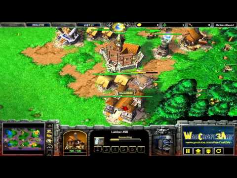 Romantic(HU) vs Sini(NE) - Game 2 - WarCraft 3 Frozen Throne - RN1987