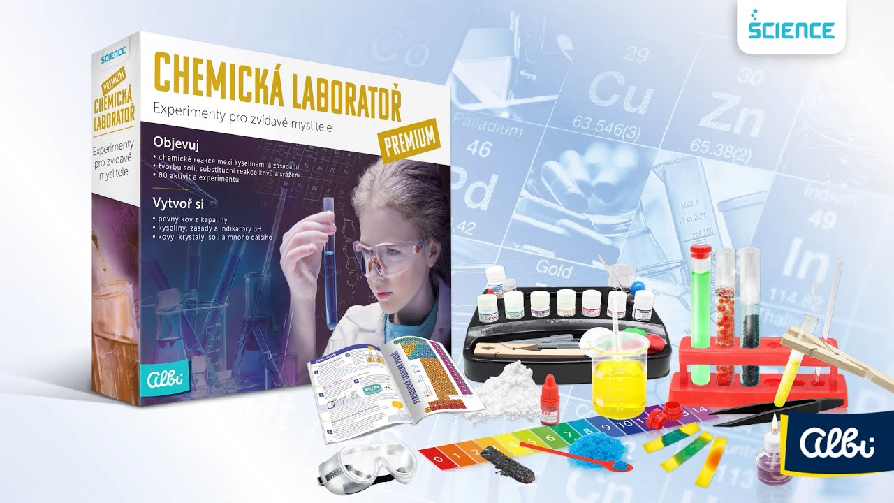 Chemická laboratoř Premium - představení