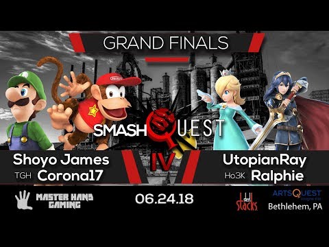 SmashQuest IV - Shoyo James + TGH | Corona17 vs UtopianRay + Ho3K | Ralphie - Grand Finals