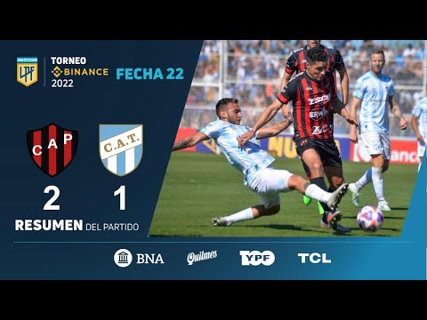 #TorneoBinance | Fecha 22 | resumen de Patronato - Atlético Tucumán