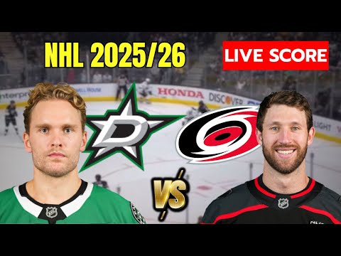 🔴 Dallas Stars vs Carolina Hurricanes | EN VIVO NHL | Live Score Update