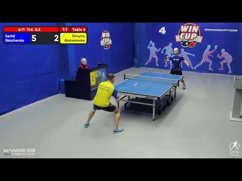 20:30 Serhii Skachenko 2-3 Dmytro Alieksieienko  South 5 WIN CUP 15.11.2022 | TABLE TENNIS WINCUP