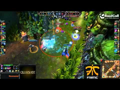Fnatic Raidcall Cup 3 - FnaticRC vs TT.Dragons