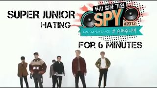 SUPER JUNIOR hating their song SPY for 6 minutes