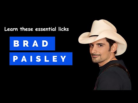 Brad Paisley's essential guitar licks | The Zak Kuhn Show