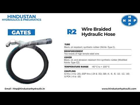 High temperature fiber braid hose r6