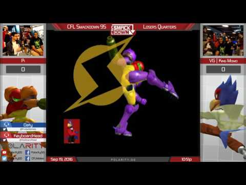 CFL Smackdown 95 Melee - Pi (Samus) vs VG King Momo (Falco) - Losers Quarters