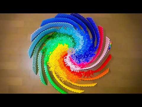 30 Minutes of Dominoes Falling (Satisfying ASMR Compilation)