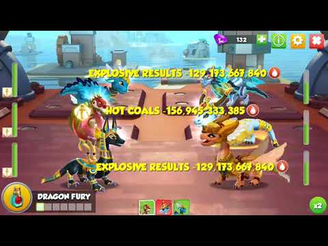 Defeating strongest dragons of Dml in Arena league and divine allies 4th level walkthrough