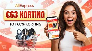 AliExpress Korting September 2026: €63 Korting + Tot 60% Korting | Nie