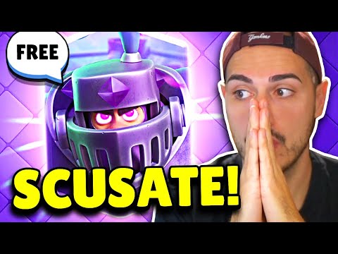 SCUSATEMI... PRIMA VOLTA con GRAN CAVALIERE EVO! 💔 Clash Royale ITA