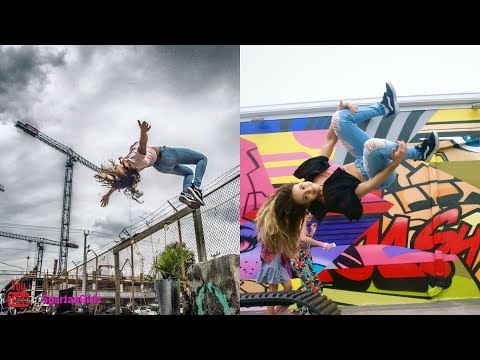 Parkour Supergirl
