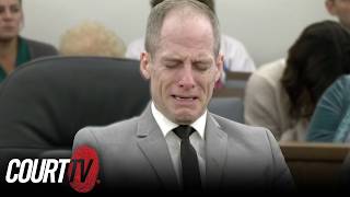 Caleb Flynn Seems to Mouth ‘Oh My God’ While Autopsy Photos Shown