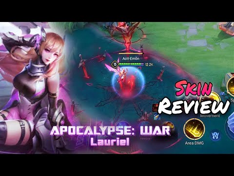 AoV - Lauriel "Apocalypse War" Skin Spotlight & Highlights - Arena of Valor