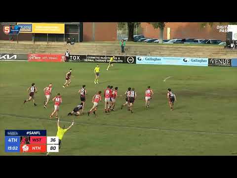Round 13 SANFL Snapshot - North's Campbell Combe goals on the run