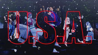 【鬼滅のMMD】U.S.A. (十二鬼月 ver.)
