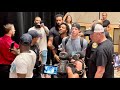 AJ MCKEE GETS INTO BRAWL WITH NATE DIAZ & TEAM AT JAKE PAUL WEIGH INS