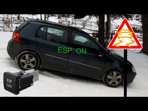 GOLF V 2.0 TDI 4MOTION - Different Type Of Haldex Test: ESP OFF vs ESP ON