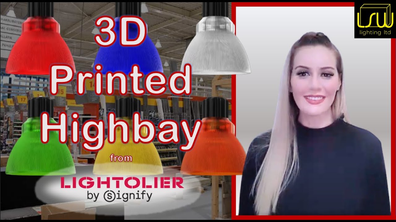 3D Printed Highbays by Signify!