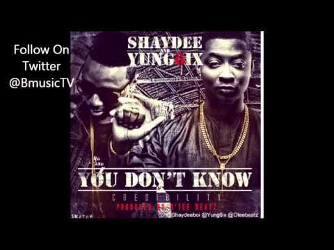 Shaydee & Yung6ix - You Don't Know (Credibility)