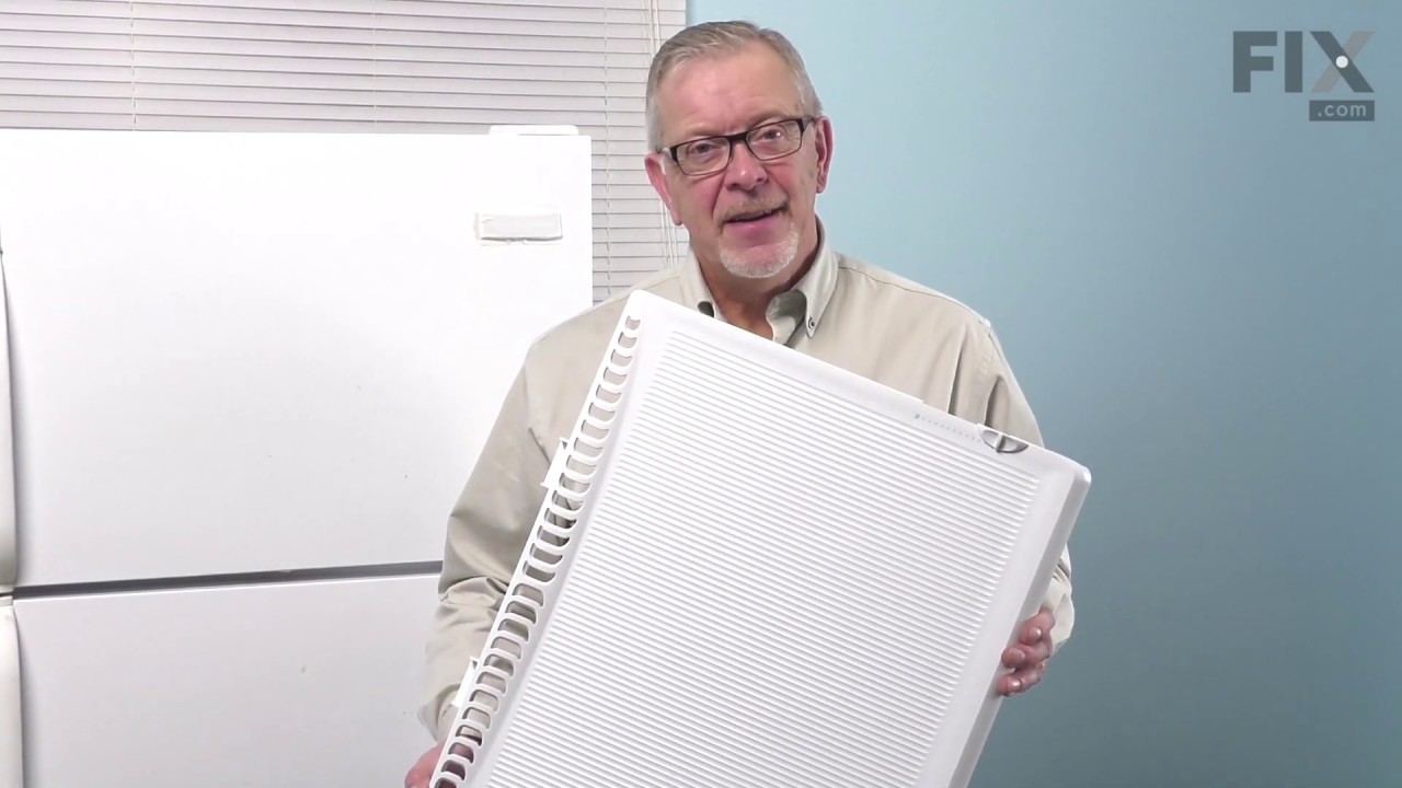 Replacing the Crisper Pan Cover