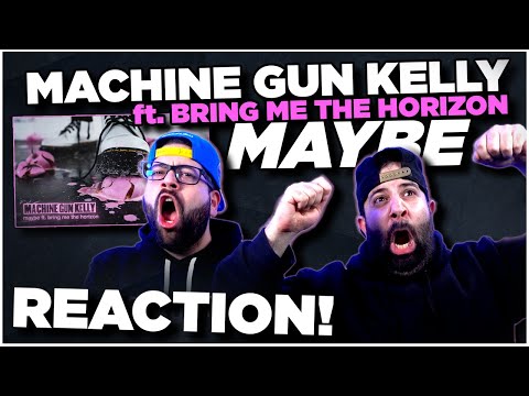 Machine Gun Kelly – maybe ft. Bring Me The Horizon (Official Visualizer) | JK BROS REACTION!!