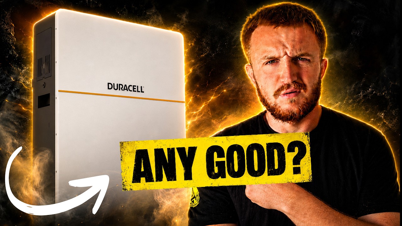 Duracell Energy Dura16 16kWh Battery review video