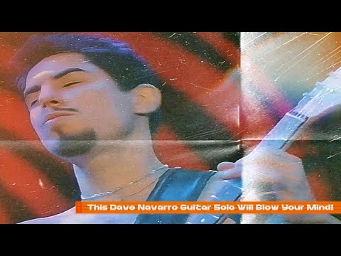 This Dave Navarro Guitar Solo Will Blow Your Mind! 🤯