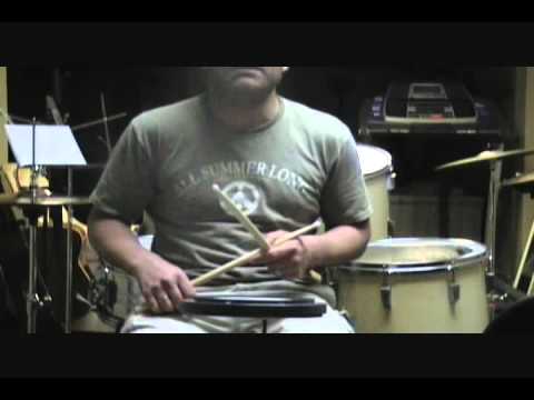 How to play a swiss army triplet rudiment