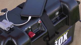 The Adventure Kings Battery Box does so much more than protect your battery!