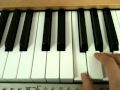 Hoshi no Nagareru Yoru ni Piano Tutorial 