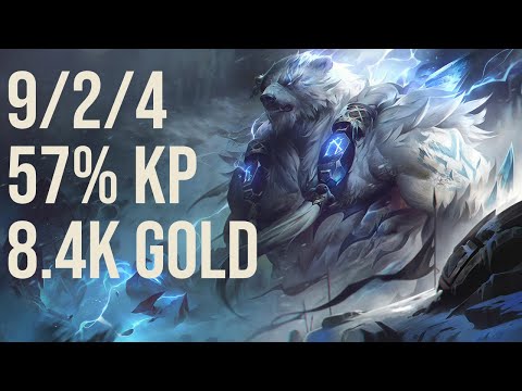 포식자 Volibear Jungle vs Nocturne KR 11.15 Challenger Replay