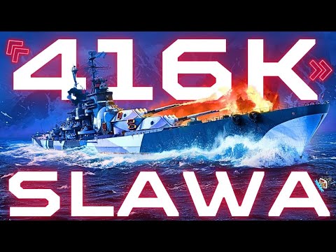 🔥 Slawa zerstört alles: 416K DMG & Zitadellen-Feuerwerk! 🤯⚓️ | World of Warships 🚢