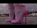 ForeverHeels Carrie LaChance Wears Style CHL3 High Heel Sandals