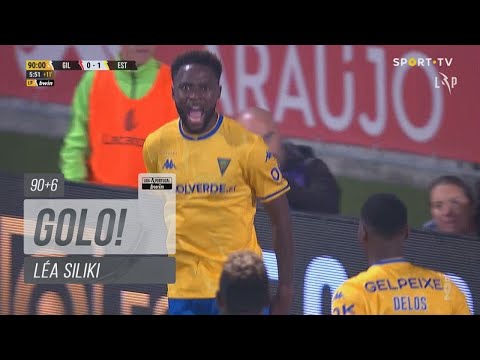 Goal | Golo Léa Siliki: Gil Vicente 0-(1) Estoril Praia (Liga 22/23 #9)