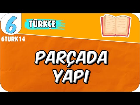 Parçada Yapı 📙 6TURK14 #2025
